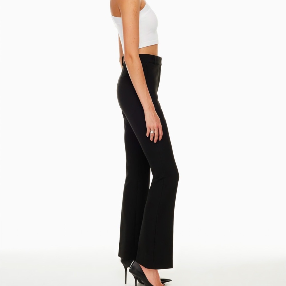Babaton White Ribbed Cross-Back Top - Picture 7 of 7